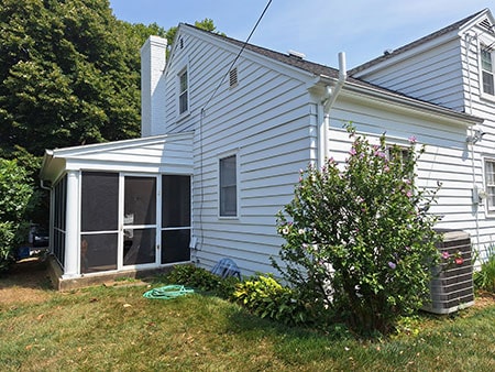 Aluminum Siding Painting After Back and Side