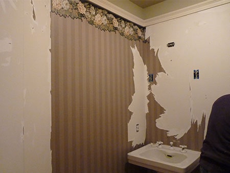 Wallpaper Removal Before